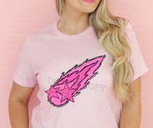 Load image into Gallery viewer, Assorted Pink BCA Glitter Star Eyed Mascots Direct To Film (DTF) Transfers