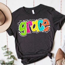 Load image into Gallery viewer, Assorted Funky Bright or Glitter Direct To Film (DTF) Transfers