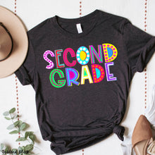 Load image into Gallery viewer, Assorted Bright School Grades & Titles Direct To Film (DTF) Transfers