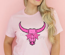 Load image into Gallery viewer, Assorted Pink BCA Glitter Star Eyed Mascots Direct To Film (DTF) Transfers