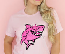 Load image into Gallery viewer, Assorted Pink BCA Glitter Star Eyed Mascots Direct To Film (DTF) Transfers