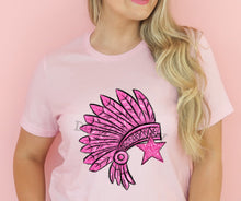 Load image into Gallery viewer, Assorted Pink BCA Glitter Star Eyed Mascots Direct To Film (DTF) Transfers