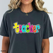 Load image into Gallery viewer, Assorted Funky Bright or Glitter Direct To Film (DTF) Transfers