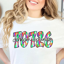 Load image into Gallery viewer, CUSTOM Blurred Watercolor Team or Zip Code Design And Mock Up