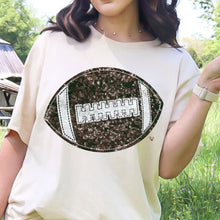 Load image into Gallery viewer, Assorted Faux Sequin and Embroidery Footballs WITHOUT MASCOTS Direct To Film (DTF) Transfers