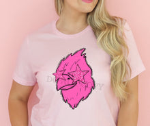 Load image into Gallery viewer, Assorted Pink BCA Glitter Star Eyed Mascots Direct To Film (DTF) Transfers