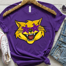 Load image into Gallery viewer, Assorted Glitter Star Eyed Mascots Direct To Film (DTF) Transfers