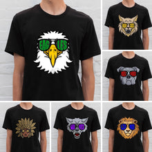 Load image into Gallery viewer, Assorted  Mascots With Sunglasses With Team Names Direct To Film (DTF) Transfers