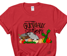 Load image into Gallery viewer, EXCLUSIVE Gumbeaux Season High Heat Full Color Soft Screen Print RTS