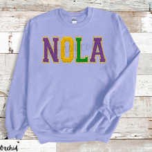 Load image into Gallery viewer, Assorted MARDI GRAS Faux Chenille Direct To Film (DTF) Transfers