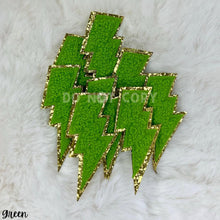 Load image into Gallery viewer, Chenille Lightning Bolts Apprx 2-2.5" RTS