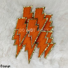 Load image into Gallery viewer, Chenille Lightning Bolts Apprx 2-2.5" RTS
