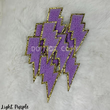 Load image into Gallery viewer, Chenille Lightning Bolts Apprx 2-2.5" RTS