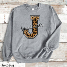 Load image into Gallery viewer, Assorted Leopard Letter Mascot Direct To Film (DTF) Transfers