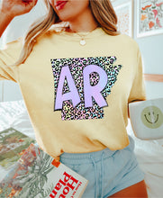 Load image into Gallery viewer, Assorted Funky Pastel Leopard States Direct To Film (DTF) Transfers