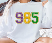 Load image into Gallery viewer, Assorted MARDI GRAS Faux Chenille Direct To Film (DTF) Transfers