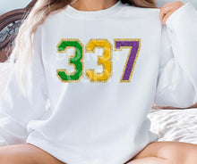 Load image into Gallery viewer, Assorted MARDI GRAS Faux Chenille Direct To Film (DTF) Transfers