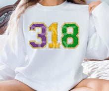 Load image into Gallery viewer, Assorted MARDI GRAS Faux Chenille Direct To Film (DTF) Transfers