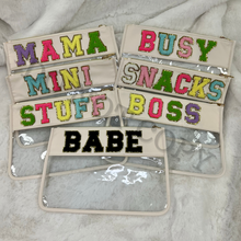 Load image into Gallery viewer, ADHESIVE Chenille Letters HOT PINK, LIGHT PINK Apprx 1.75-2" RTS