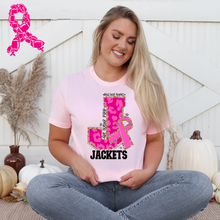 Load image into Gallery viewer, Assorted Breast Cancer Awareness Leopard Mascot Direct To Film (DTF) Transfers