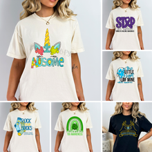 Load image into Gallery viewer, Assorted AWARENESS Designs Direct To Film (DTF) Transfers