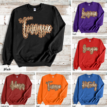 Load image into Gallery viewer, Assorted Leopard Foiled Designs Direct To Film (DTF) Transfer