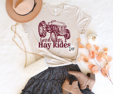 Load image into Gallery viewer, Good Vibes & Hay Rides Low Heat MAROON RTS