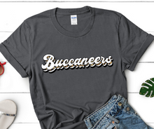 Load image into Gallery viewer, Leopard Team Stack - BUCCANEERS High Heat Full Color Soft Screen Print RTS CLEARANCE