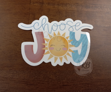 Load image into Gallery viewer, Choose Joy 3" Waterproof, UV Proof, Deluxe Vinyl Sticker Ready To Ship