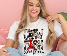 Load image into Gallery viewer, Cowhide Crawfish Season High Heat Full Color Soft Screen Print RTS