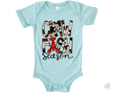 Load image into Gallery viewer, Cowhide Crawfish Season High Heat Full Color Soft Screen Print RTS