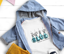 Load image into Gallery viewer, Light It Up Blue Autism Awareness High Heat Full Color Super Soft Screen Print RTS