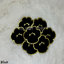 Load image into Gallery viewer, Chenille Paw Prints Apprx 2-2.5" RTS