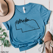 Load image into Gallery viewer, <CUSTOM> DUO State Outline of (50) Low Heat Single Color ANY COLOR Screen Print