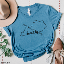 Load image into Gallery viewer, <CUSTOM> DUO State Outline of (50) Low Heat Single Color ANY COLOR Screen Print