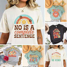 Load image into Gallery viewer, Assorted Positivity Designs Direct To Film (DTF) Transfers