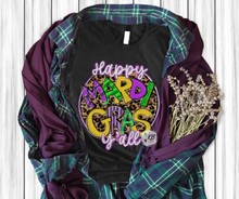 Load image into Gallery viewer, Happy Mardi Gras Y'all High Heat RTS