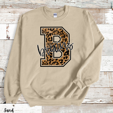 Load image into Gallery viewer, Assorted Leopard Letter Mascot Direct To Film (DTF) Transfers