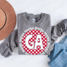 Load image into Gallery viewer, Assorted Round Gingham Design Direct To Film (DTF) Transfers