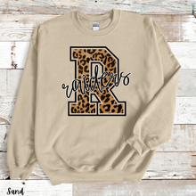 Load image into Gallery viewer, Assorted Leopard Letter Mascot Direct To Film (DTF) Transfers