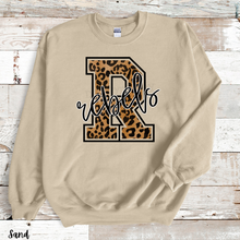 Load image into Gallery viewer, Assorted Leopard Letter Mascot Direct To Film (DTF) Transfers