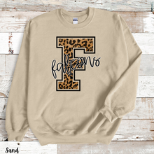 Load image into Gallery viewer, Assorted Leopard Letter Mascot Direct To Film (DTF) Transfers