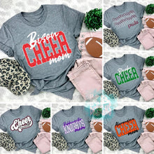 Load image into Gallery viewer, CUSTOM Assorted Cheer Style Design And Mock Up for any TEAM / STATE / CITY / or ZIP