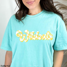 Load image into Gallery viewer, Assorted Wavy Checkered Words Direct To Film (DTF) Transfers