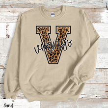 Load image into Gallery viewer, Assorted Leopard Letter Mascot Direct To Film (DTF) Transfers