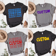 Load image into Gallery viewer, Assorted Mascot, State, City, or School Single Color Customizations