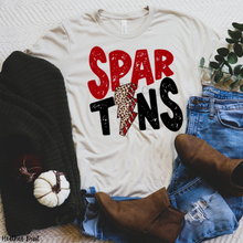 Load image into Gallery viewer, Assorted Team Leopard Bolt Designs Direct To Film (DTF) Transfer