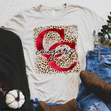 Load image into Gallery viewer, Assorted Leopard Background Foiled Designs Direct To Film (DTF) Transfer