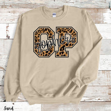 Load image into Gallery viewer, Assorted Leopard Letter Mascot Direct To Film (DTF) Transfers