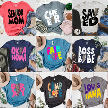 Load image into Gallery viewer, Assorted Leopard Bolt Designs Direct To Film (DTF) Transfer